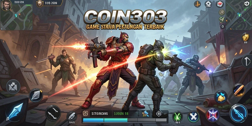 Tampilan mendebarkan saat bertarung di COIN303 dengan strategi cerdas.