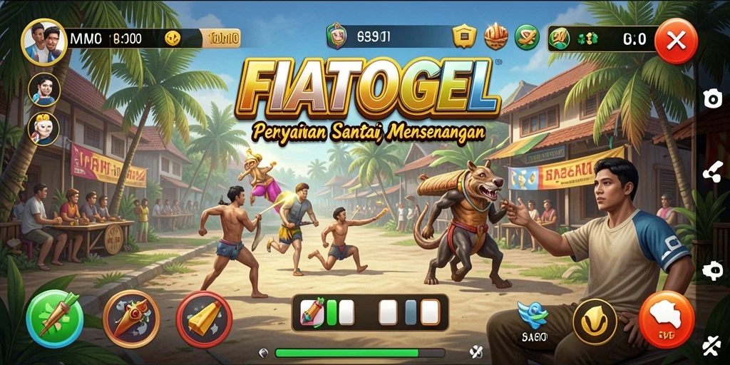 Tangkapan layar gameplay FIATOGEL yang menarik dan seru.