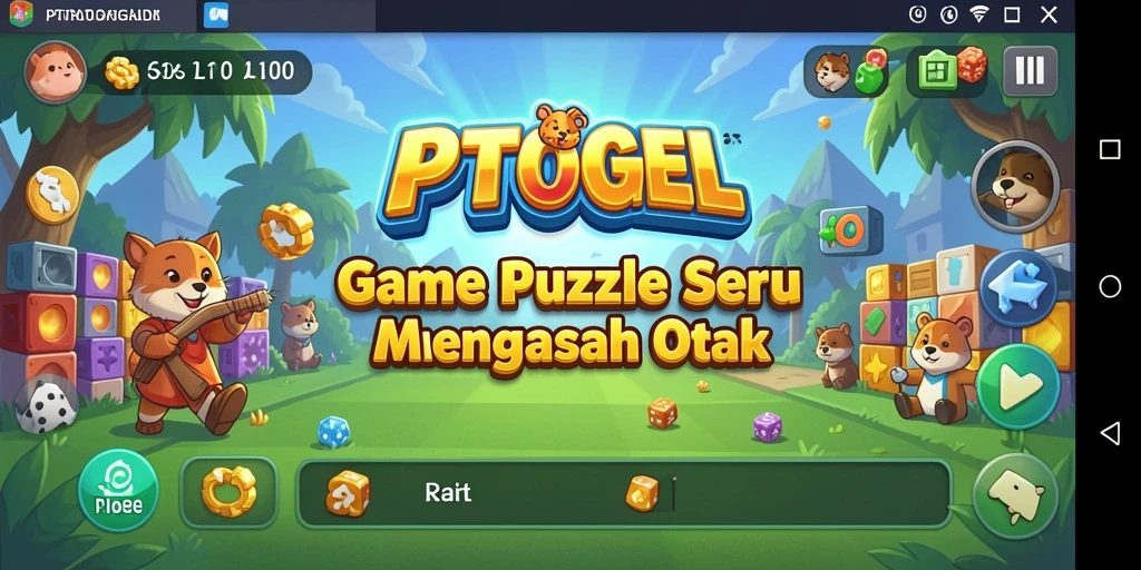 Tampilan gameplay menarik dari PTTOGEL yang penuh tantangan.